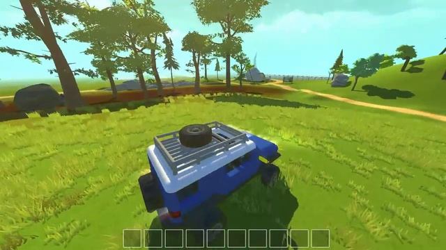 Scrap Mechanic Présentation du Toyota FJ Cruiser смотреть онлайн