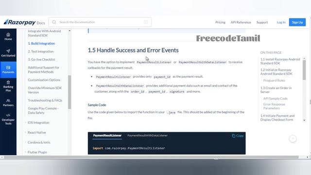 Razorpay Payment Gateway Integration in Android Studio using Firebase Part - 2 Explained in Tamil смотреть онлайн