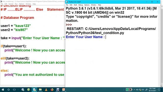 python - 13 ( if ... elif .....else смотреть онлайн