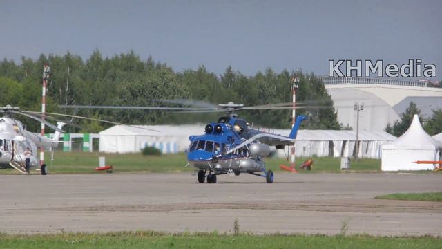 Ми-8АМТ 715 Лии им Громова 2017 аэродром Раменское смотреть онлайн