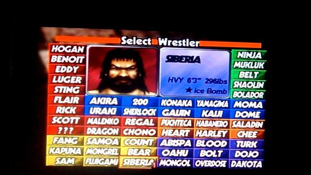 WCW Vs the World all characters смотреть онлайн