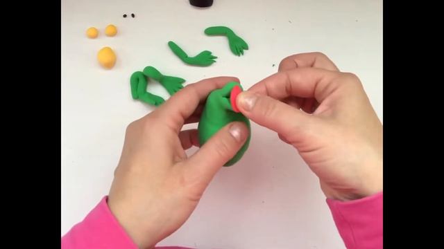 Мастер-класс «лягушонок» из зефирной самотвердеющей полимерной глины смотреть онлайн