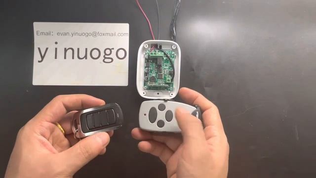 yinuogo YNG105 - How to program DOORHAN remote control ? смотреть онлайн