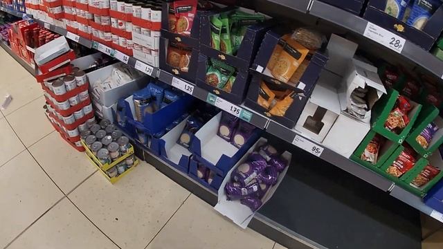 обзор цен на продукты в магазине Lidl Англии, на сколько все повысилось за последнее время, инфляци смотреть онлайн