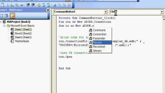VBA Excel - Pulling from Access смотреть онлайн