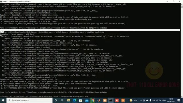 Could not Load Dynamic Library 'cudart64_110.dll' dlerror Fix | CUDART64_110.DLL Not Found SOLUTION смотреть онлайн