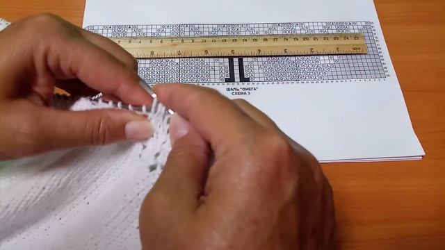 Топ-трапеция с ажурной кокеткой, подробный МК, 2 часть: ажурный узор нижней части топа. смотреть онлайн