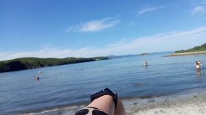 Владивосток, пляж возле Океанариума