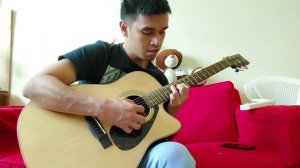 YAMAHA FX370C guitar test