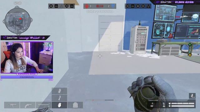 Warface стрим - Девушка на 1 лиге с кланом - Сервер Альфа смотреть онлайн