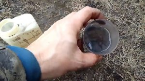 Чистка топливный бак и мотор Mitsubishi 6,0 л.с /Мотоблок Угра / запуск\ грязный бак и мотор