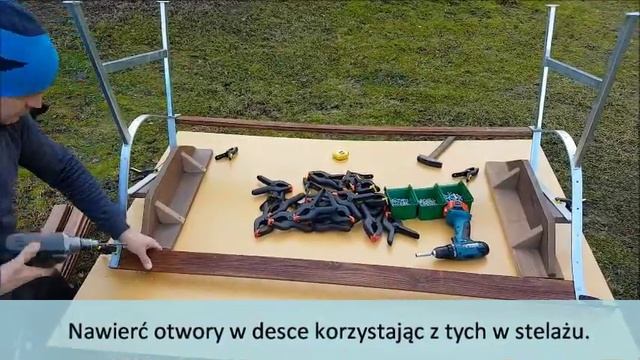 Montaż ławki ogrodowej.Balsa Nature смотреть онлайн