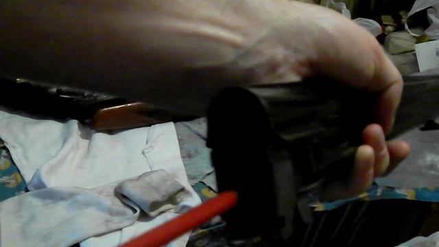 Чистка охотничьего ружья ИЖ 12, с помощью дрели! смотреть онлайн