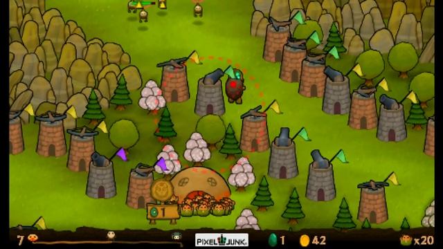 PixelJunk Monsters Deluxe (PSP) Easy 3 - Prudence is Key ? смотреть онлайн
