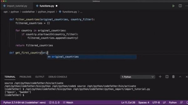 How to Import a Python Function from Another File