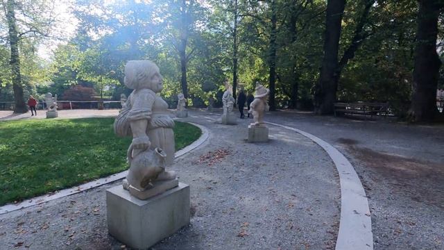 Salzburg - сады Mirabell, Mirabell Palace (Austria) смотреть онлайн