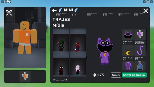 (NOVO🔥) COMO CRIAR O MINI AVATAR DE PELÚCIA DO Homem-Aranha no ROBLOX? | ITENS GRÁTIS NO ROBLOX смотреть онлайн