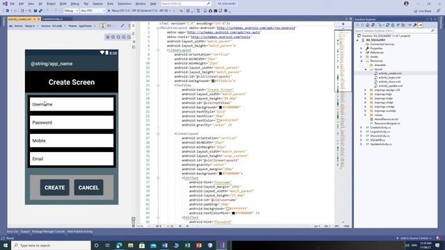 09- Xamarin.Android SQLite Database смотреть онлайн