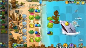 ПРоХоДиМеЦ против Акулы Доктора ЗОМБОССА! #682 игра Растения против Зомби 2