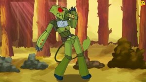 КВ-44 стал роботом? - Мультики про танки