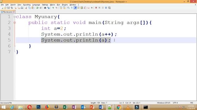 unary operator | negation operator java | not operator in java смотреть онлайн