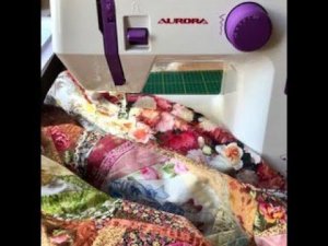 Лоскутный эфир 48. Как пришить кайму к лоскутному одеялу? 5 простых шагов.