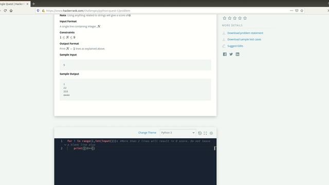 Python Math - Triangle Quest смотреть онлайн
