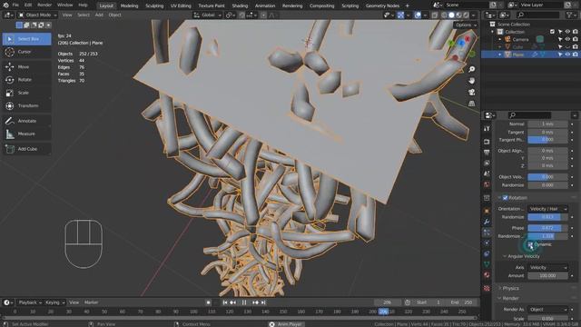 Blender Tutorial - Angular velocity смотреть онлайн