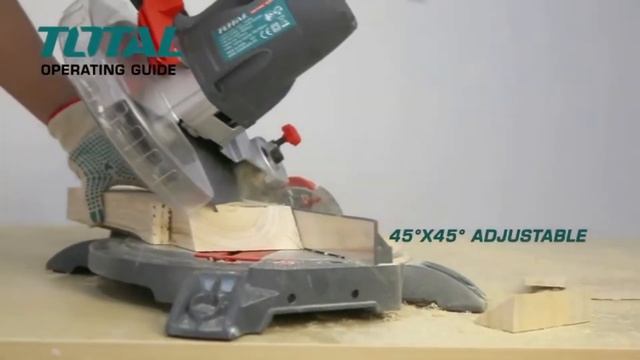 TOTAL Mitre Saw 1600w 12 inch смотреть онлайн
