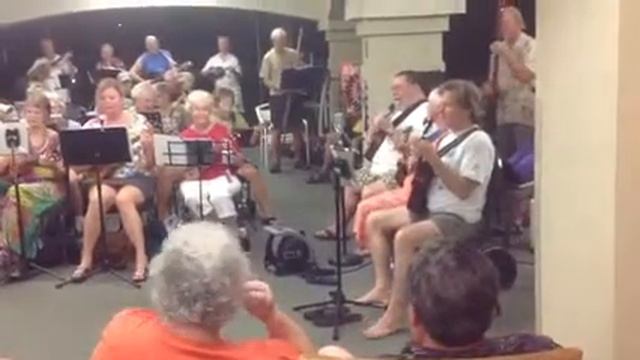 Mele Ohana - Uke Group - Kona, Hawaii смотреть онлайн