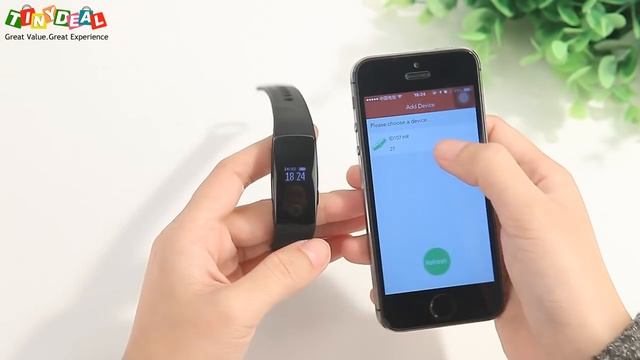 IDO ID107 Smart Bracelet Heart Rate Call Reminder Pedometer Remote Camera Anti Lost смотреть онлайн