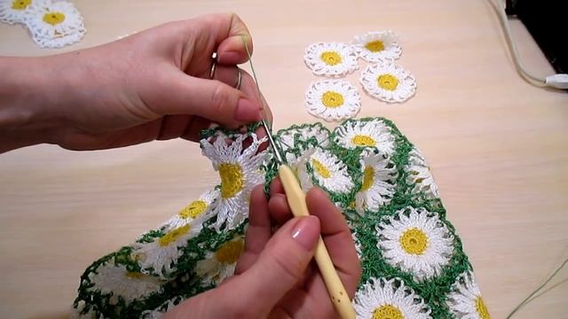 Как соединить мотивы в изделие. How to connect the motifs in the product. смотреть онлайн
