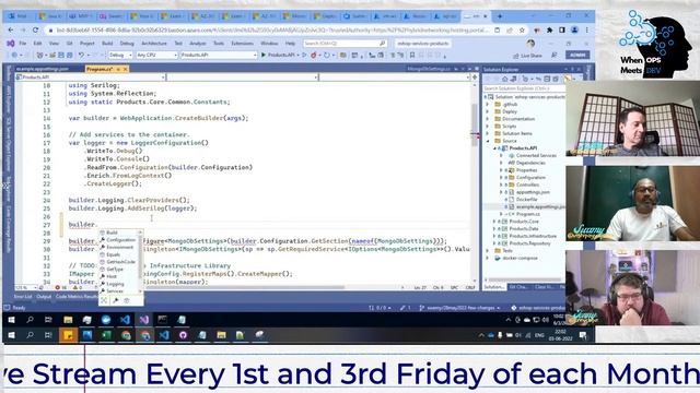 When Dev Meets Ops Ep #3 - Microservices .NET 6, Docker, Azure Container Instances, Web Apps, AKS смотреть онлайн