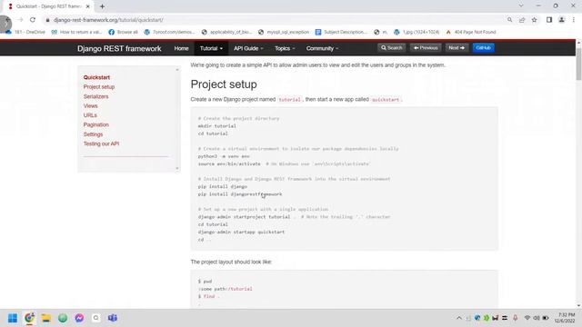 introduction - py django-rest framework смотреть онлайн