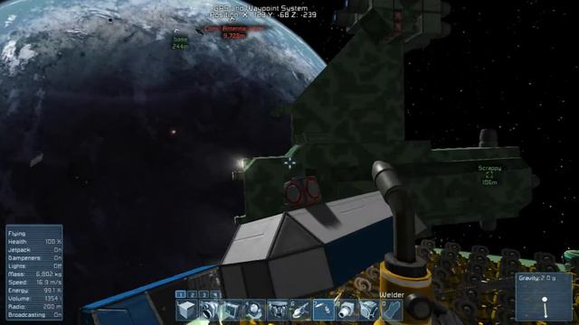 Space Engineers Pirate Scenario S1E6 (ship capture and grind) смотреть онлайн