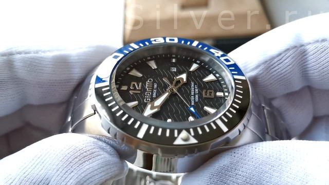 Giantto GM3 Diver Automatic Watch Мужские Дайверские Часы Американские смотреть онлайн