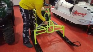 Усиленный лыжный модуль ЛМ2 для мотобуксировщика Бурлак М