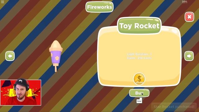 ROBLOX - *NEW* FIREWORKS SIMULATOR!! смотреть онлайн