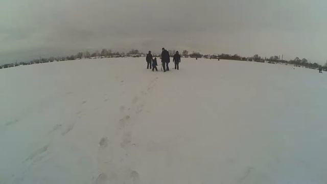 26.11.2016 замер льда на оз.Песчанка смотреть онлайн