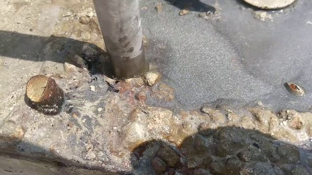 Сверление отверстий Под химические анкера диаметром 25мм. смотреть онлайн