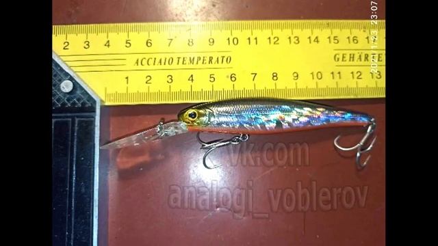 Копия воблера - Lucky Craft Staysee 90 - с Алиэкспресс