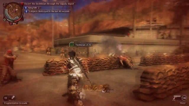 Just Cause 2 Gameplay On GTX 260 Zotac смотреть онлайн