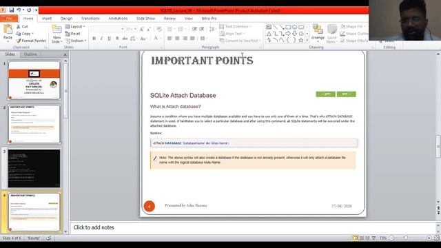 SQLite Database смотреть онлайн
