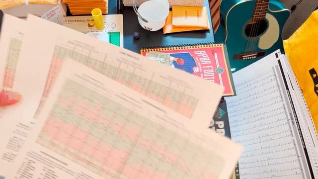 APBA Football compatibility test with the 1976 Buccaneers and 4 sets of results charts from 1994-no смотреть онлайн