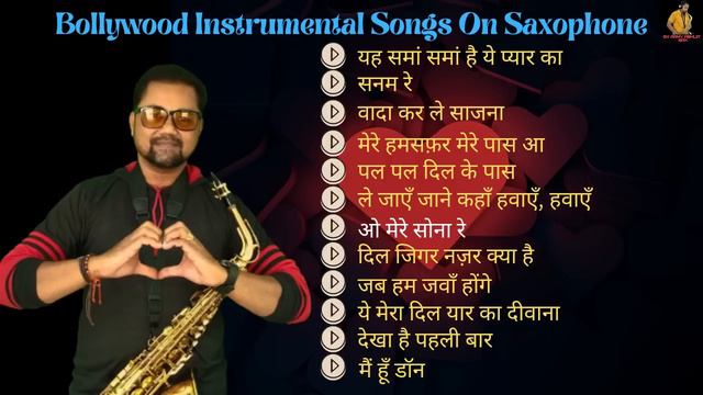 Saxophone Music Hindi Songs | Instrumental Love Song Saxophone | Saxophone Old And New Hindi Songs смотреть онлайн