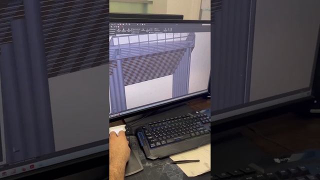 Когда закончил проект навеса #навес #навесы #профлист