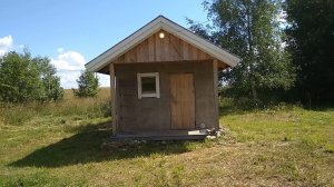 ОБЗОР СВОЕЙ БАНИ ИЗ ОПИЛКОБЕТОНА ЗА 42т.р ЗА ВСЁ!. #баня #опилкобетон