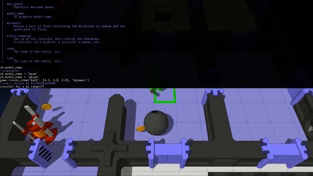 Disasteroïde Game Test : scripting demo with Python3. смотреть онлайн