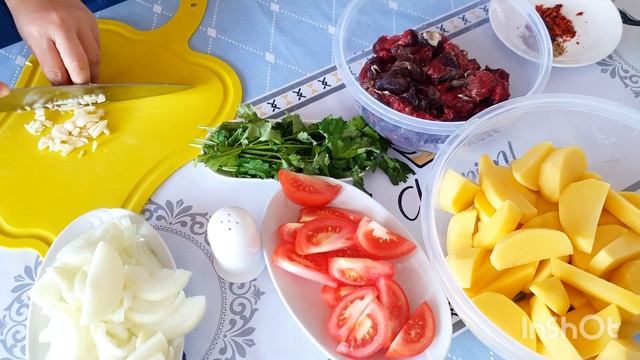 Оджахури. Грузинская кухня. Қазақша рецепт. Грузин асханасы. смотреть онлайн