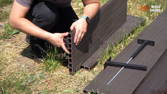 Как сделать высокие грядки из ДПК? Монтаж грядки из ДПК высотой 30 см смотреть онлайн